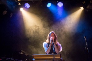 Die norwegische Sängerin Anette Askvik bei einem Auftritt im Kulturladen KFZ in Marburg, 20.02.2015. © Jan Bosch © Jan Bosch