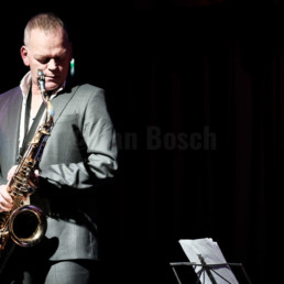 Karl Seglem bei einem Auftritt im Kulturladen KFZ in Marburg, 1.11.2016. © Jan Bosch