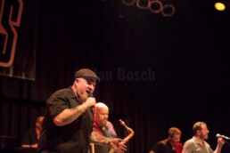 Die deutsche Ska-Band The Busters bei einem Auftritt im Kulturladen KFZ in Marburg, 19.1.2018. © www.janbosch.de