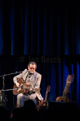 Die Liedermacher Stefan Stoppok bei einem Konzert mit Tess Wiley im Kulturladen KFZ in Marburg, 20.12.2017. © Jan Bosch