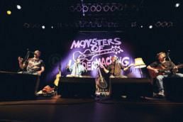 Die deutsche Band Monsters of Liedermaching bei einem Auftritt im Kulturladen KFZ in Marburg am 26.4.2019. © www.janbosch.de