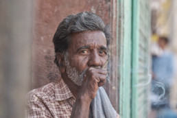Porträt aus Rajasthan, Indien. © Jan Bosch