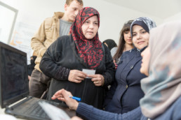 Dokumentation verschiedener Projekte der Gesellschaft für internationale Zusammenarbeit (GIZ) zur Unterstützung syrischer Flüchtlinge in der südlichen Türkei © Jan Bosch