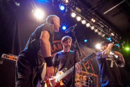 Die Hardcore-Band Ignite aus Orange County, Kalifornien, bei einem Auftritt im Kulturzentrum KFZ in Marburg, 30.6.2019. © www.janbosch.de