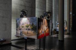Fotoausstellung Beton baut Kirchen in der Kirche St. Peter & Paul in Marburg. © Jan Bosch© Jan Bosch